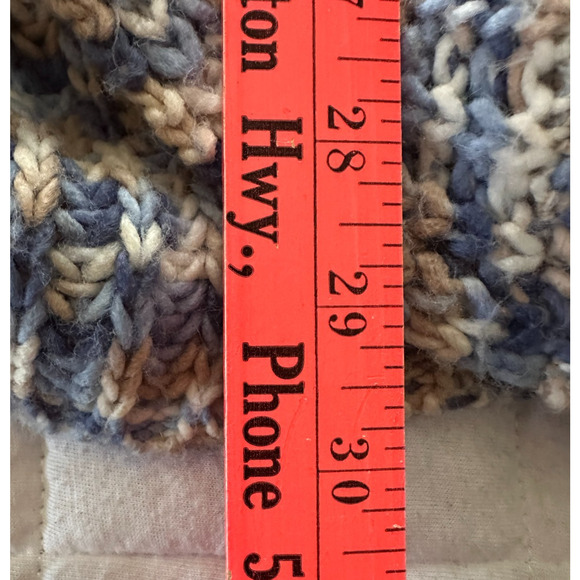 ANTHROPOLOGIE MOTH Womens Sweater XS Hooded Chunky Cardigan Oversized Bohemian - Picture 11 of 11